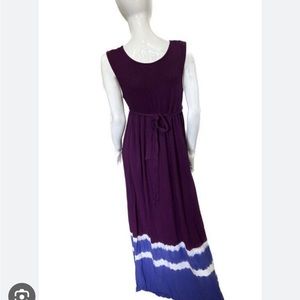 Maturity Maxi Tye Dye Dress Size Large